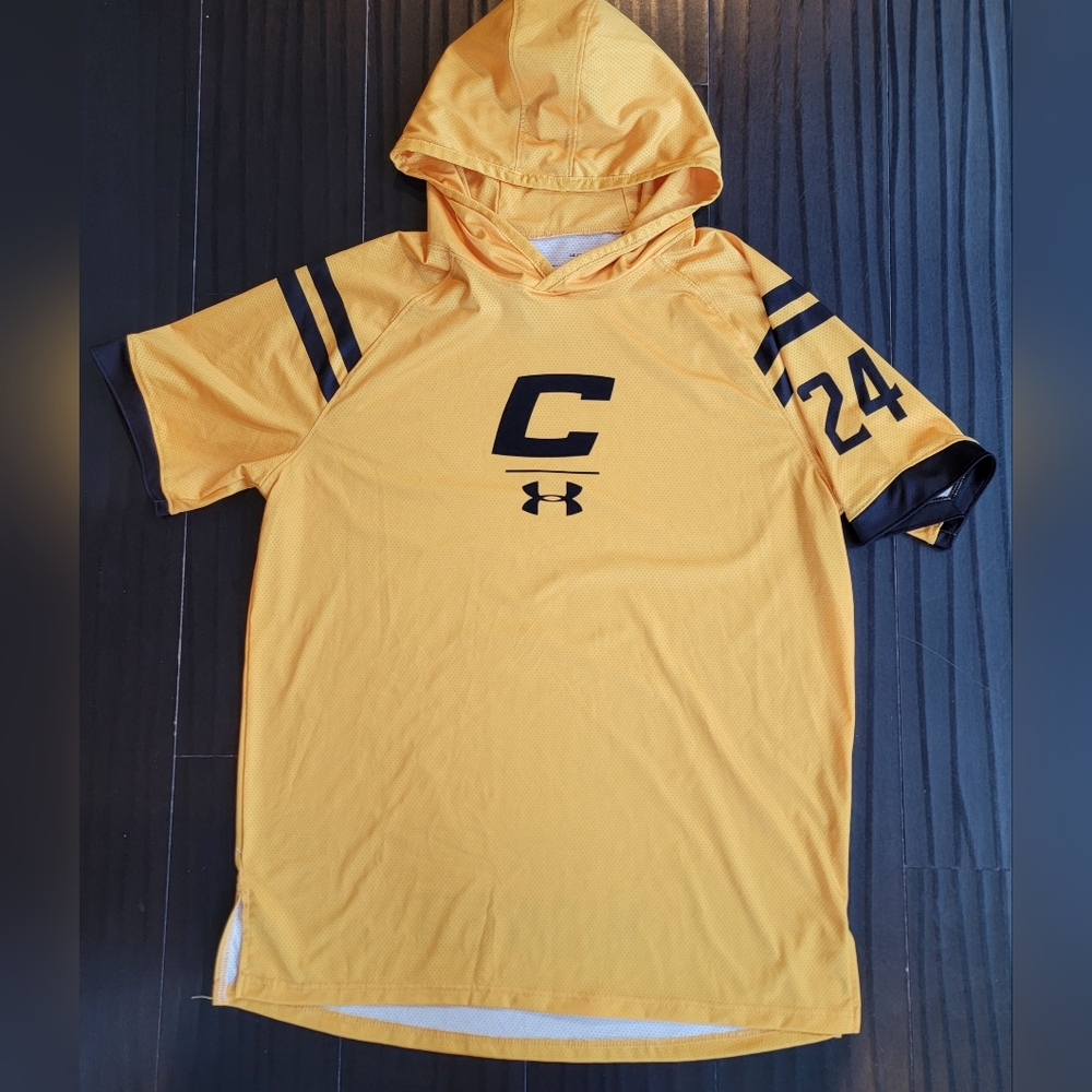 Under Armour Yellow Hoodie with Black Details